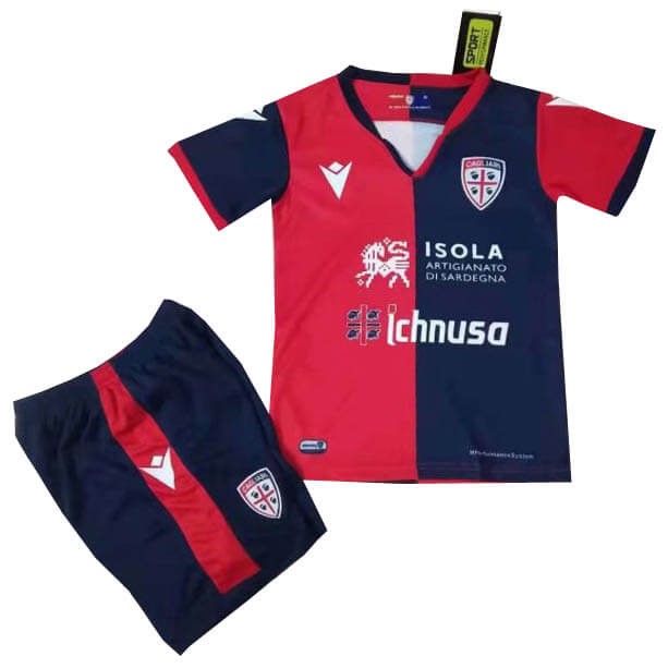 Camiseta Cagliari Calcio Primera equipo Niños 2019-20 Rojo